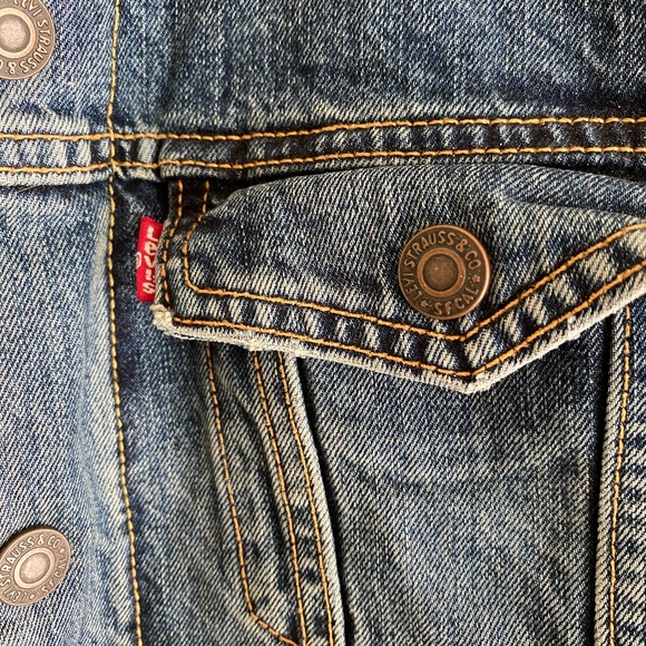 Levi’s Type III Jean Sherpa Trucker Jacket - Picture 4 of 5